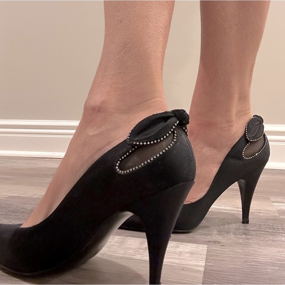 Vintage Stuart Weitzman for Martinique evening shoe - Picture 2 of 7